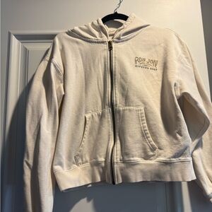 Ron Jon Cream Hoodie Jacket
